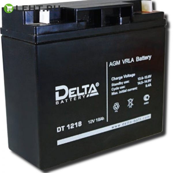 Delta DT 1218: Аккумулятор герметичный свинцово-кислотный