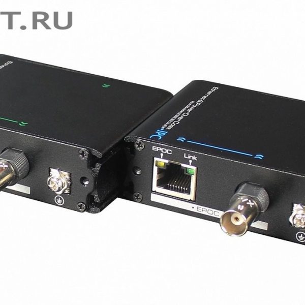 RVi-PE: Удлинитель Ethernet с PoE по UTP или коаксиальному кабелю