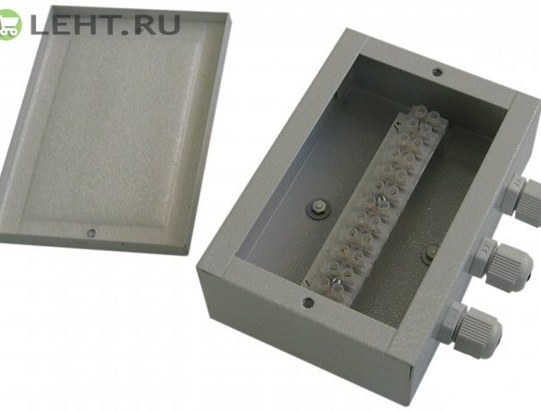 Барьер-КР-М (12 цепей, металл): Коробка распределительная с гермовводами