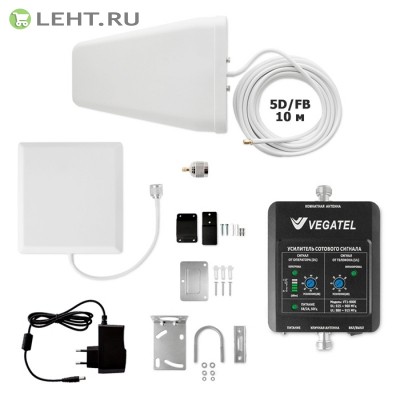 Vegatel VT1-900E-kit (дом, LED): Комплект для усиления 3G