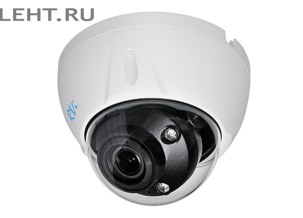 RVi-HDC321V (2.7-12): Видеокамера мультиформатная купольная уличная антивандальная