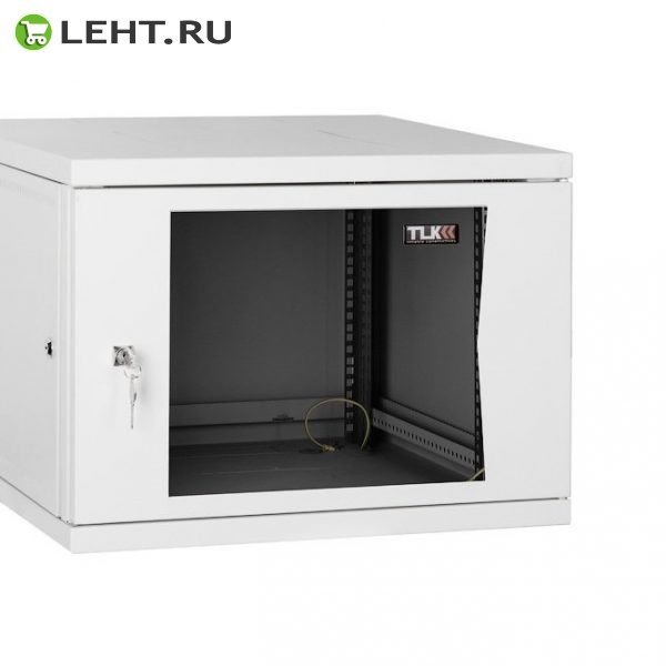 TWI-156060-G-GY: Настенный разборный шкаф TLK 19", 15U
