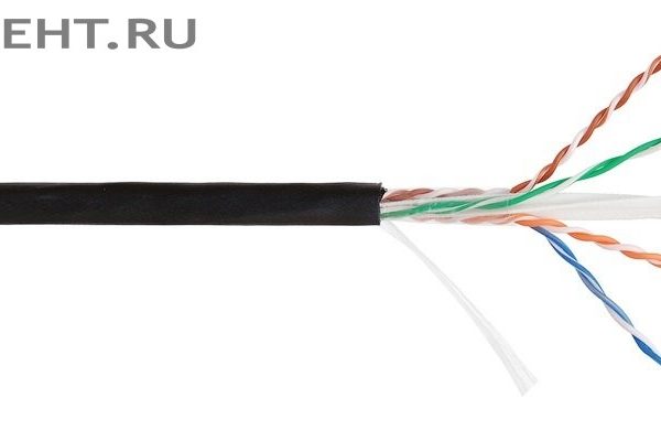 U/UTP 4pair, Cat6, Solid, Out, PE (4640B-BK), кабель «витая пара» (LAN) для структурированных систем связи: Кабель «витая пара» (LAN) для структурированных систем связи