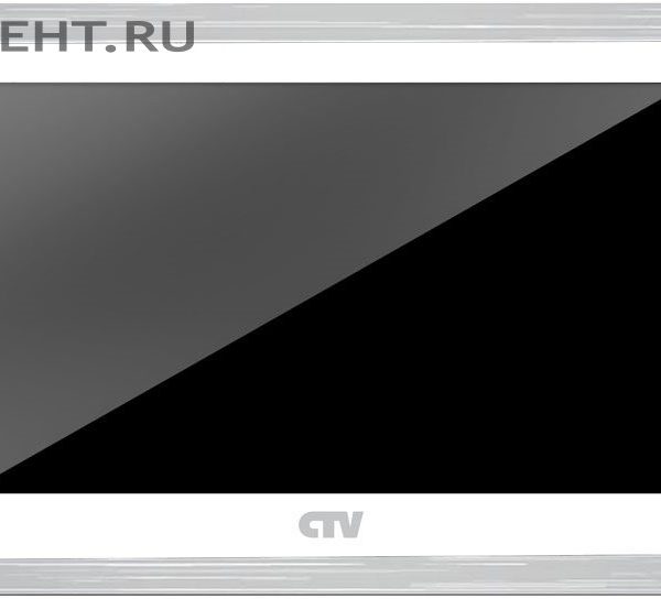 CTV-M4104AHD (цвет белый): Монитор домофона цветной с функцией «свободные руки»