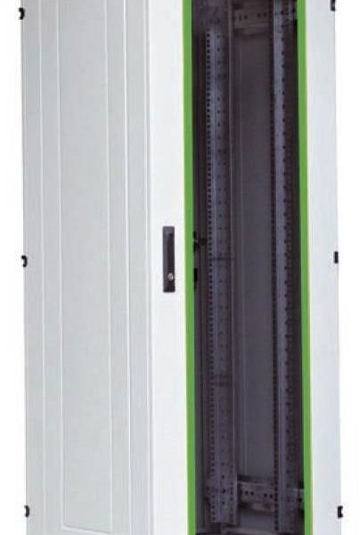 LN05-42U68-G (черный): Шкаф сетевой 19", стеклянная передняя дверь