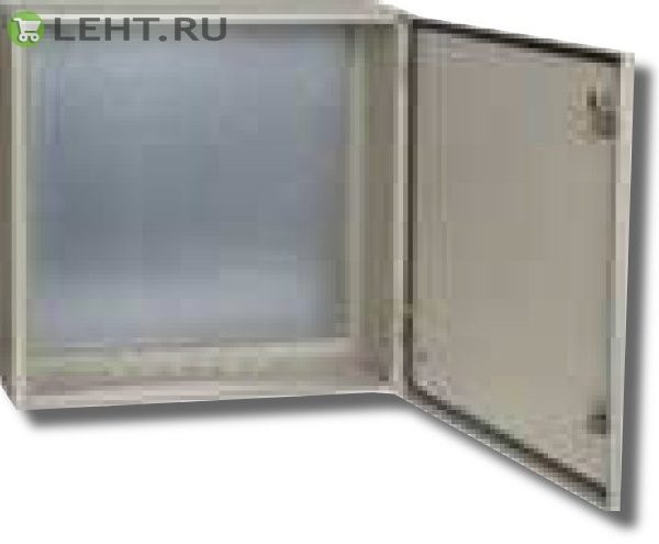 ЩМП-6.6.2-0 74 У2 IP54, 600x600x250 (YKM40-662-54): Шкаф металлический с монтажной платой