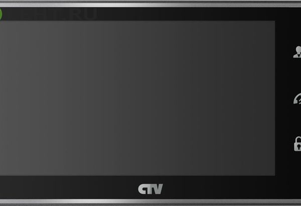 CTV-M2701 B (чёрный): Монитор домофона цветной