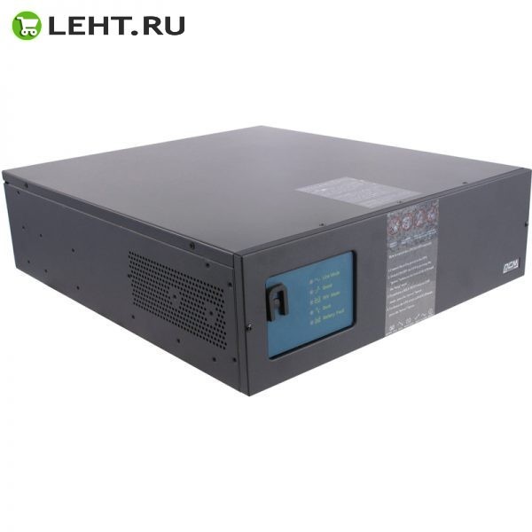 Powercom KIN-600AP-RM: Источник бесперебойного питания