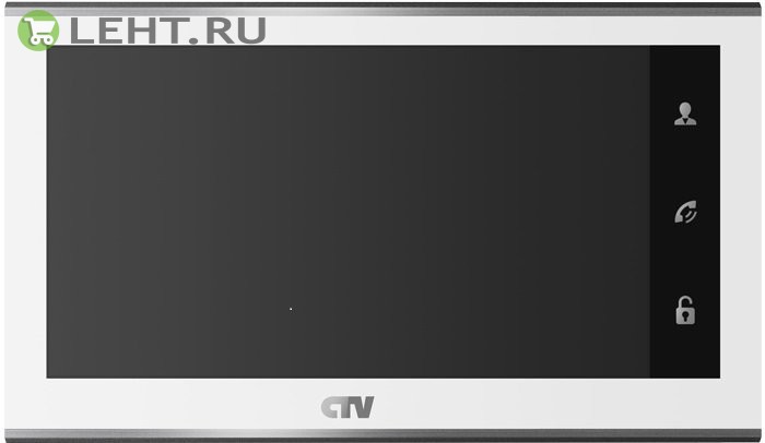 CTV-M2702MD (цвет белый): Монитор домофона цветной с функцией «свободные руки»