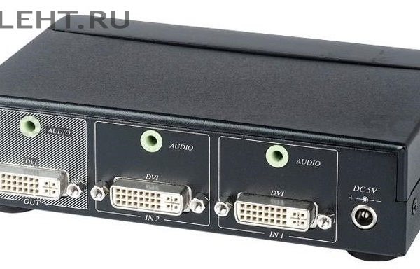 DS02A: Коммутатор DVI- и стерео аудиосигналов