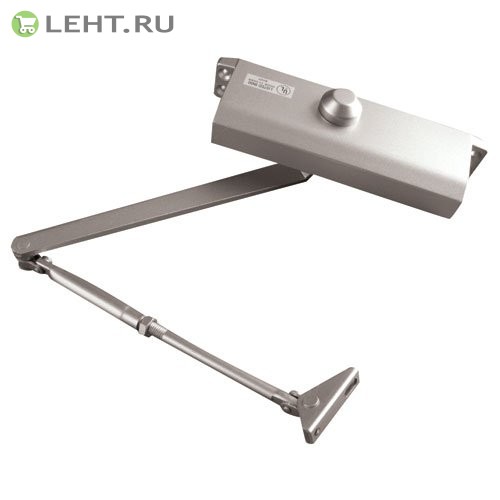 E-605 (серебро): Доводчик для дверей весом до 120 кг.