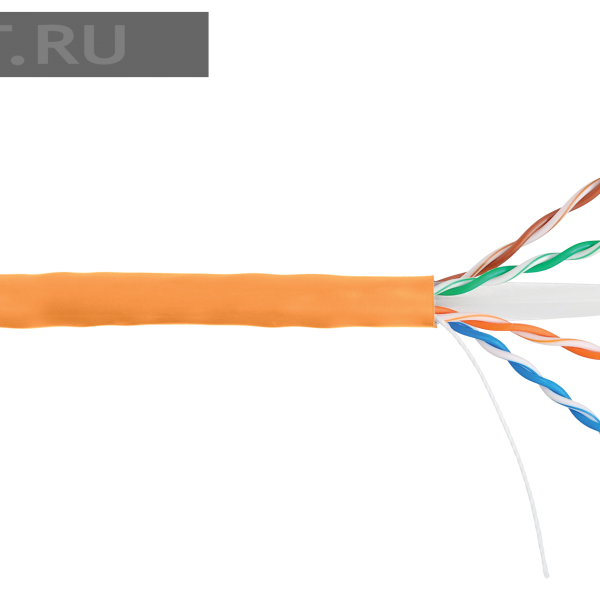 U/UTP 4pair, Cat6, Solid, In, LSZH (2140C-OR), кабель «витая пара» (LAN) для структурированных систем связи: Кабель «витая пара» (LAN) для структурированных систем связи