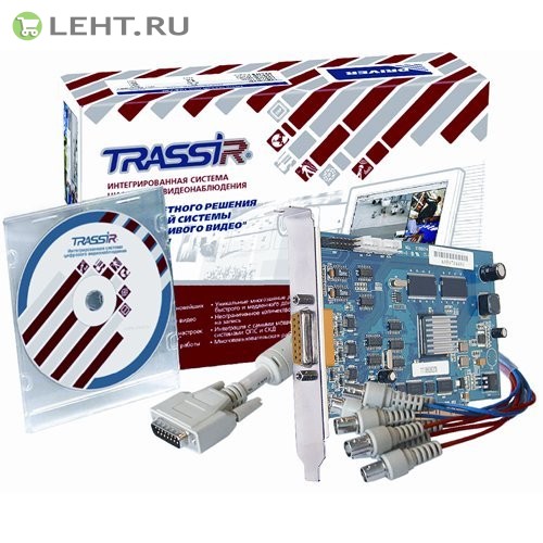 TRASSIR DV 16: Система видеонаблюдения с аппаратной компрессией видео и аудио сигналов