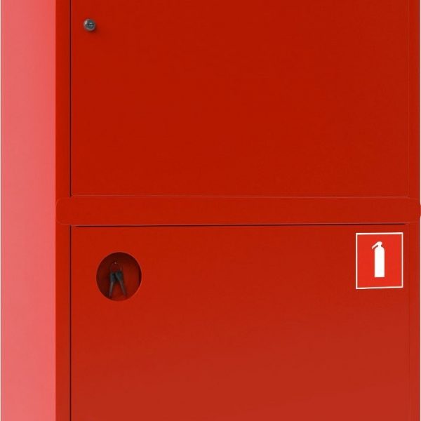 Ш-ПК-003-21НЗК (ПК-320-21НЗК): Шкаф пожарный навесной закрытый красный
