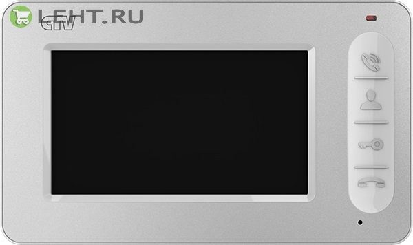 CTV-M400 (цвет белый): Монитор домофона цветной с функцией «свободные руки»