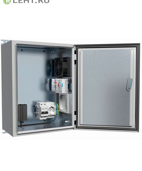 Шкаф монтажный с обогревом и вентиляцией ТШ-2-В1