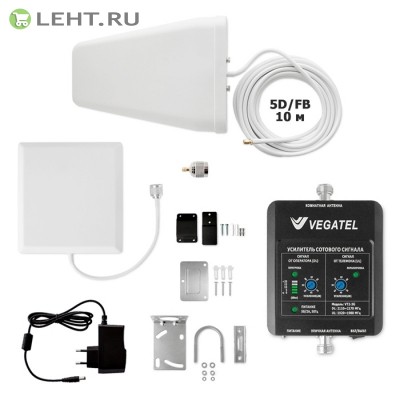 Vegatel VT2-3G-kit (дом, LED): Комплект для усиления 3G