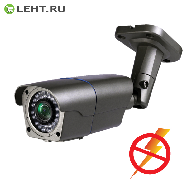 PNM-A2-V12HL v.9.5.9 dark: Видеокамера мультиформатная корпусная антивандальная
