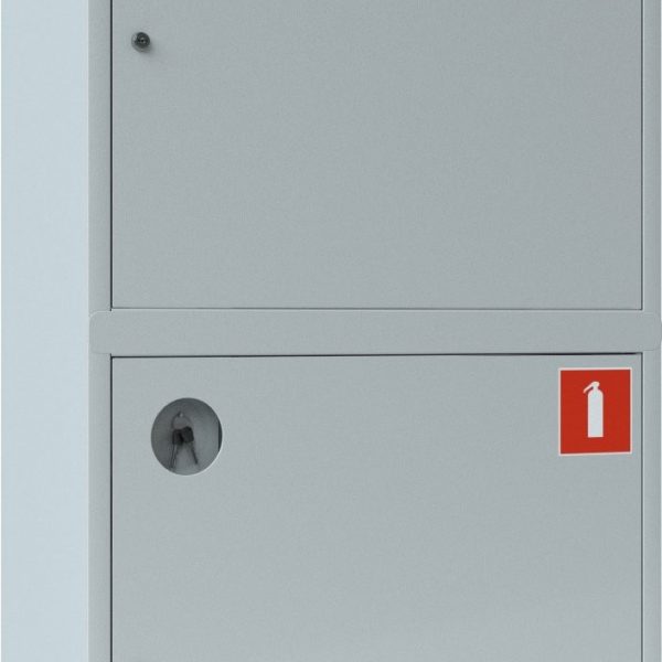 Ш-ПК-003-21НЗБ (ПК-320-21НЗБ): Шкаф пожарный навесной закрытый белый