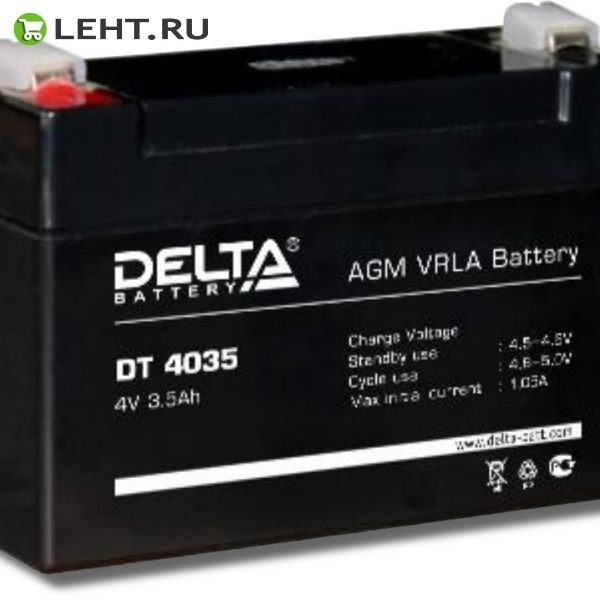 Delta DT 4035: Аккумулятор герметичный свинцово-кислотный