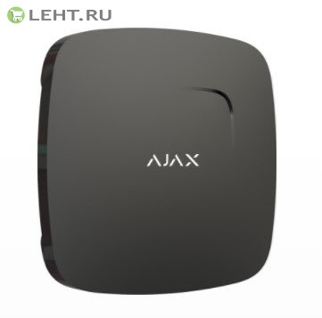 Ajax FireProtect Plus (black): Извещатель пожарный дымо-тепловой радиоканальный с встроенной сиреной