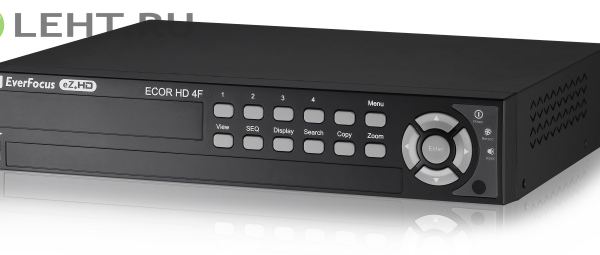 ECOR-FHD8F: Видеорегистратор AHD 8-канальный