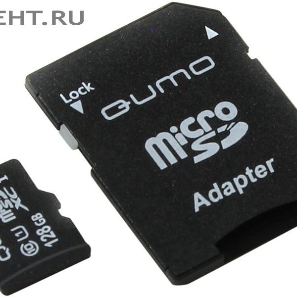 QM128GMICSDXC10U1: Карта памяти microSDXC, 128 ГБ, Class 10