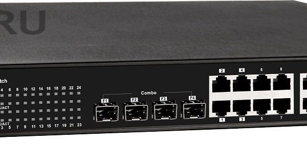 SW-82044/MB: Коммутатор 24-портовый Gigabit Ethernet с PoE