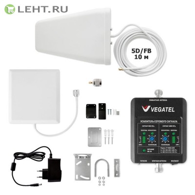 Vegatel VT-900E/1800-kit (дом, LED): Комплект для усиления 3G