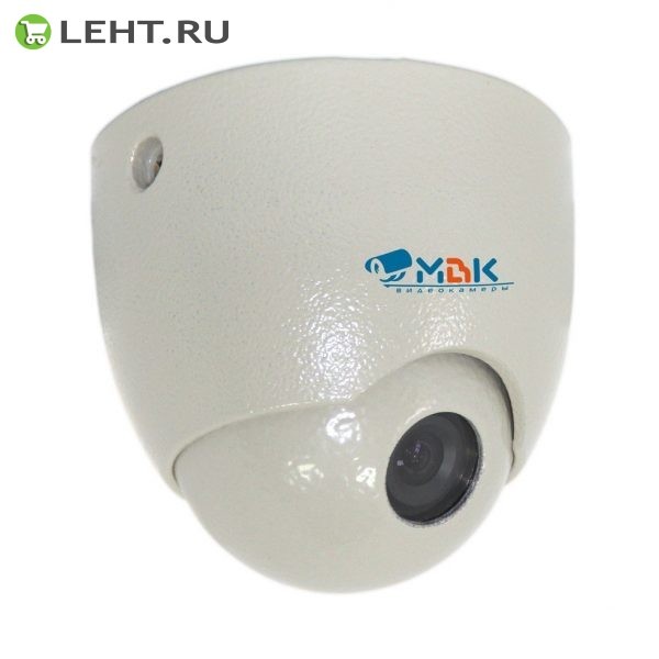 МВК-0981С (3.6): Видеокамера мультиформатная купольная уличная антивандальная