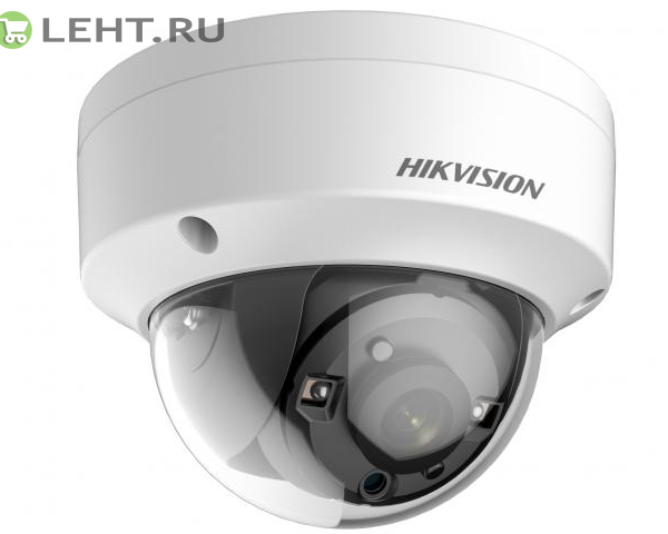 DS-2CE56H5T-VPIT (2.8 мм): Видеокамера TVI купольная уличная