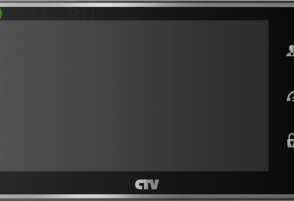 CTV-M2702MD (цвет черный): Монитор домофона цветной с функцией «свободные руки»