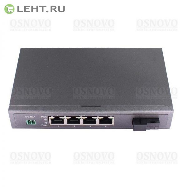 SW-40401S5b/A: Коммутатор 4-портовый Fast Ethernet с РоЕ