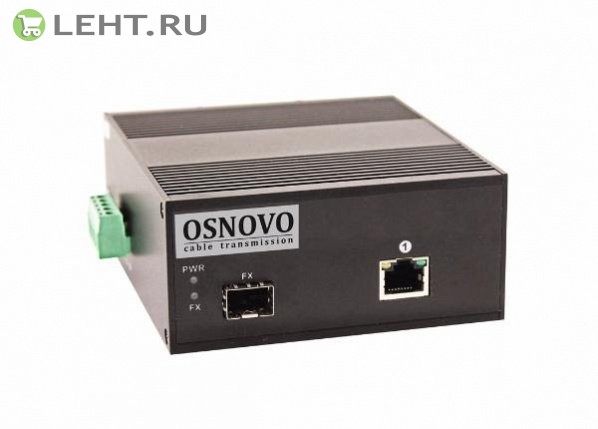 OMC-1000-11HX/I: Медиаконвертер оптический