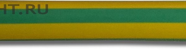 Термоусаживаемая трубка 31,8/15,9мм, желто-зеленый (2NF201318GY): Термоусаживаемая трубка, самозатухающая