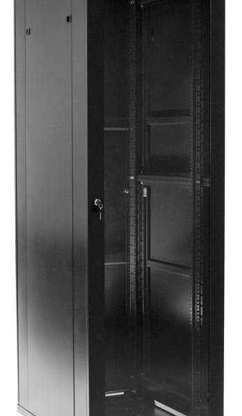 Шкаф напольный Hyperline TTC-4288-GS-RAL9004