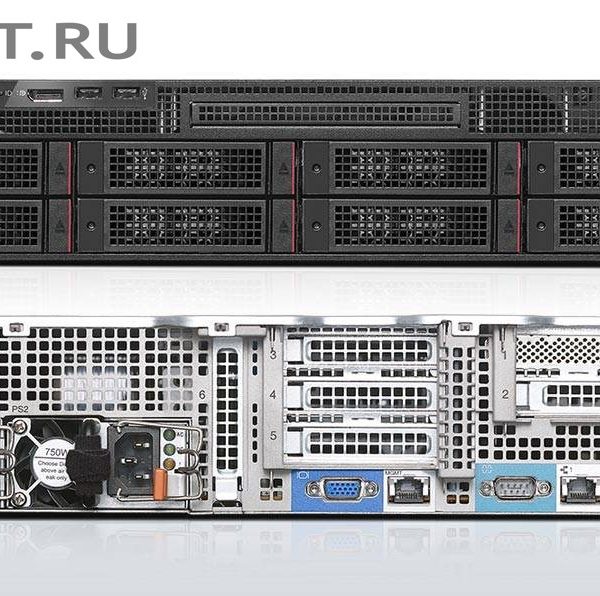 Сервер Lenovo ThinkServer RD450 1xE5-2603v3 1x8Gb x8 2.5" SAS/SATA RW RAID 110i 1G 2P 1x750W 1Y Onsite Slide Rail Kit (70DA0002EA)