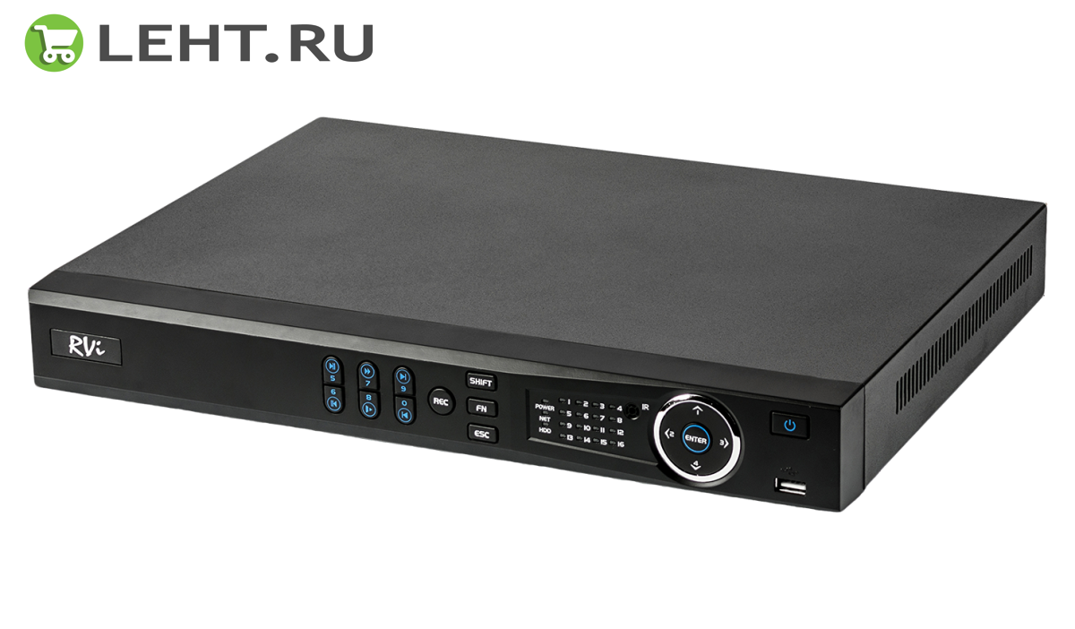 RVi-1HDR16L: Видеорегистратор мультиформатный 16-канальный