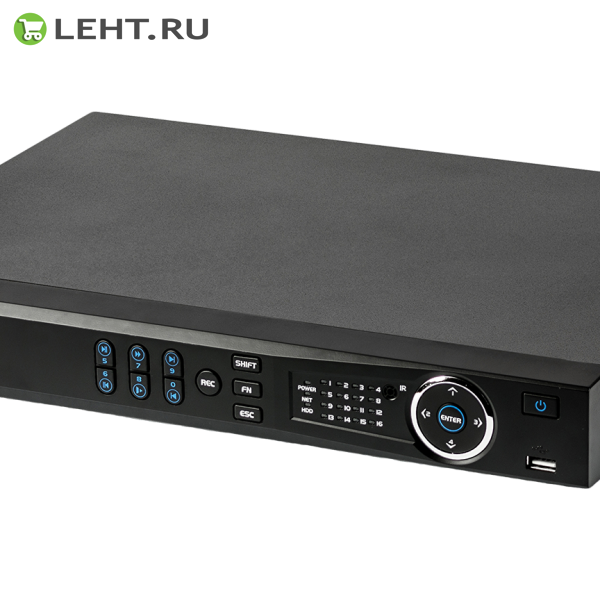 RVi-1HDR16L: Видеорегистратор мультиформатный 16-канальный