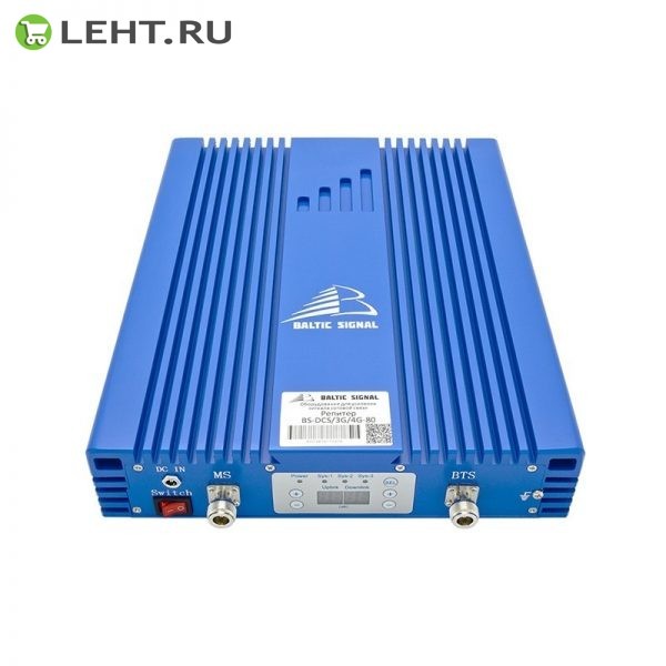 Репитер GSM/LTE1800+3G+4G Baltic Signal BS-DCS/3G/4G-80 (80 дБ, 1000 мВт)