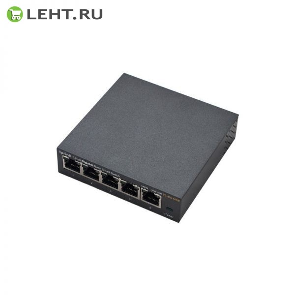 Коммутатор TP-Link TL-SG105E V3 (5x1000 Mbps)