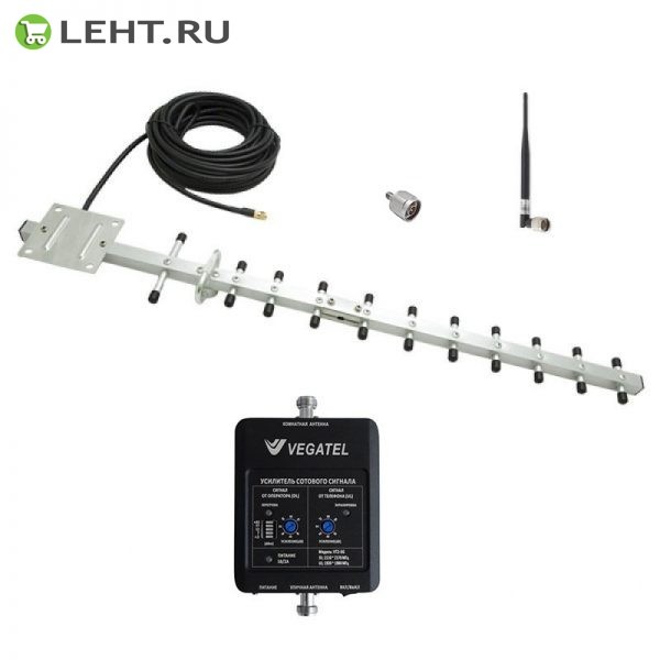 Комплект Vegatel VT2-3G-kit для усиления 3G (до 250 м2)