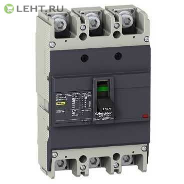 Автоматический выключатель EZC250F 18 KA 400В 3П3Т 160 A Schneider Electric