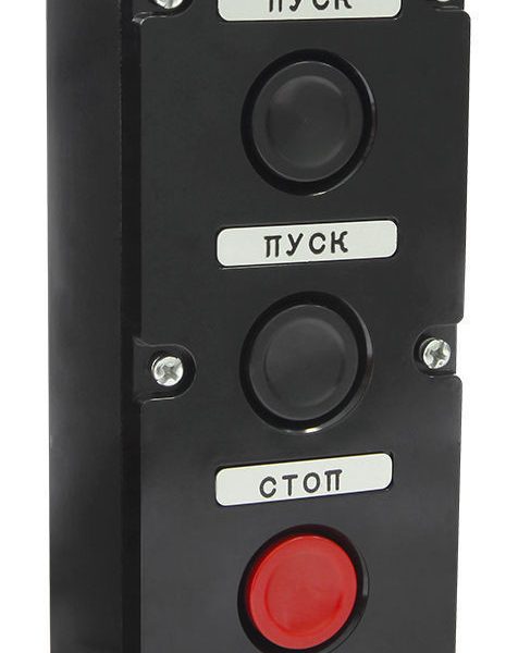 Пост кнопочный ПКЕ 212-3 У3 IP40 (пластик)