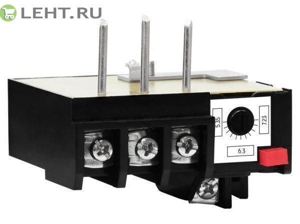 Реле эл. тепловое токовое РТТ 131 6.3А (5.35A-7.23А)
