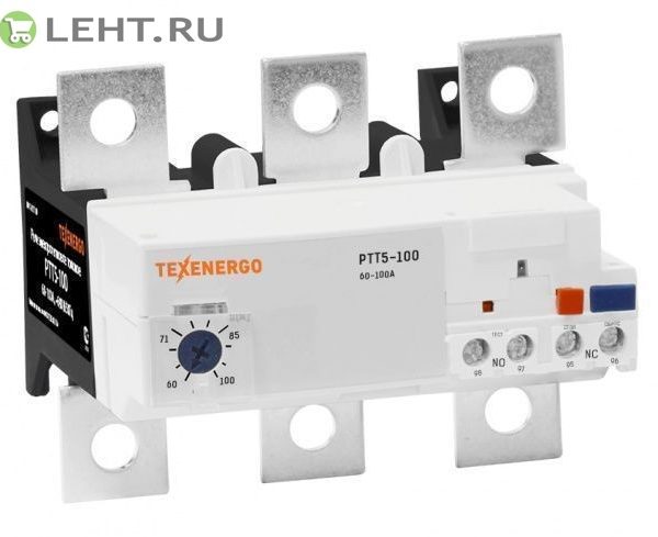 Реле эл. тепловое токовое РТТ 5-100 100А (60-100А)