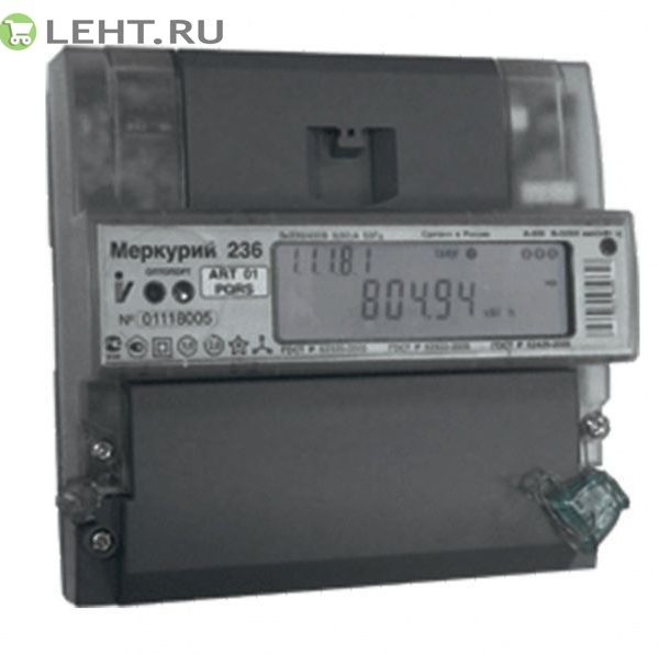 Счетчик электроэнергии Меркурий-236 ART-03 PQL