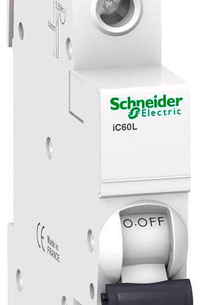 Выключатель автоматический iC60L 1п 16A C 15кА Schneider Electric