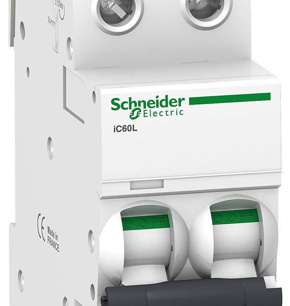 Выключатель автоматический iC60L 2п 40A C 15кА Schneider Electric