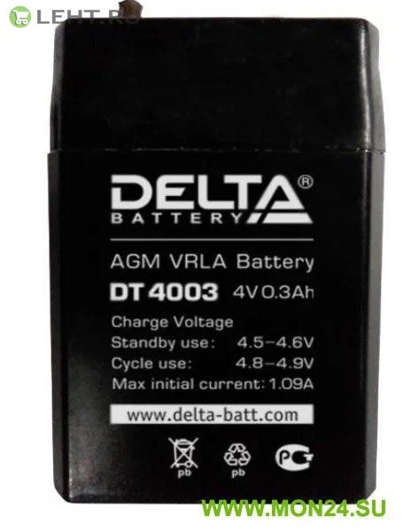 Delta DT 4003: Аккумулятор герметичный свинцово-кислотный